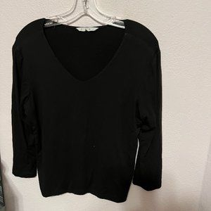 Cabi black V-neck Blouse